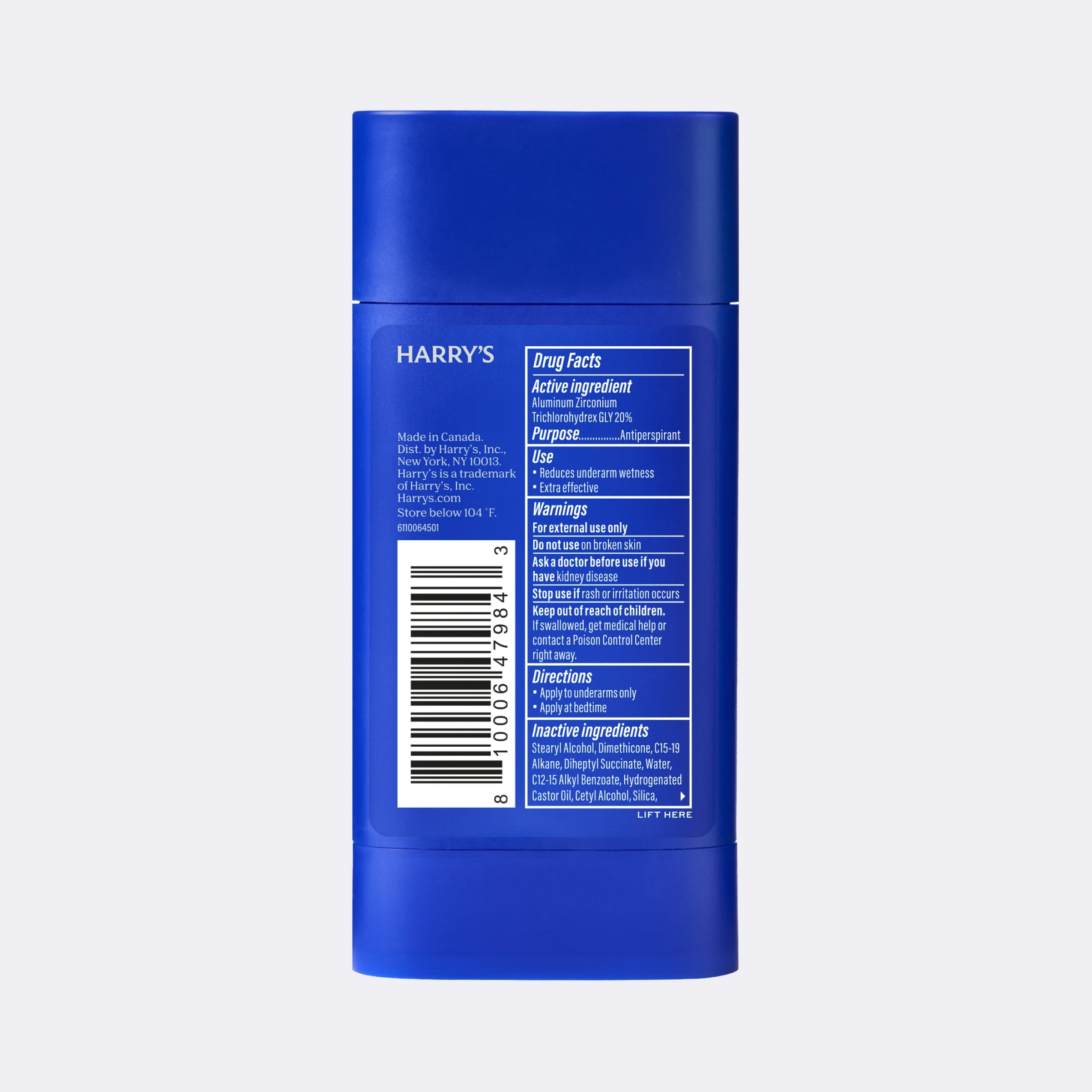 Wildlands Extra-Strength Antiperspirant | 72 HR Sweat &amp; Odor Protection